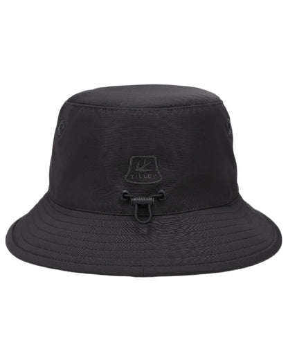 Slate Coloured Tilley T1 Performance Bucket Hat on white background 