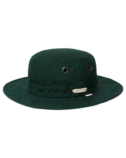 Evergreen coloured Tilley T3 Wanderer Hat on White background 