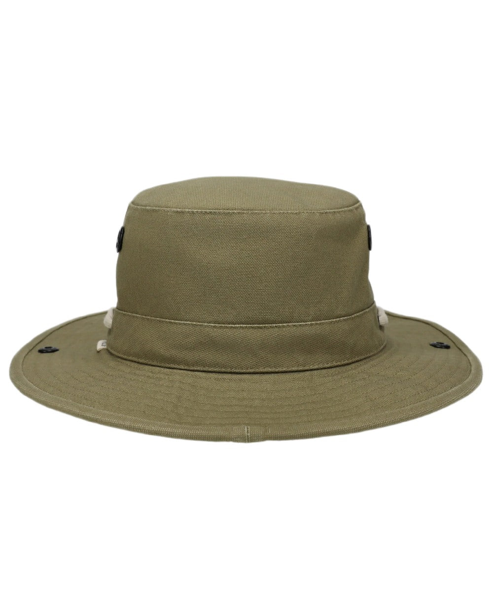 Fresh Straw Coloured Tilley T3 Wanderer Hat on White background 