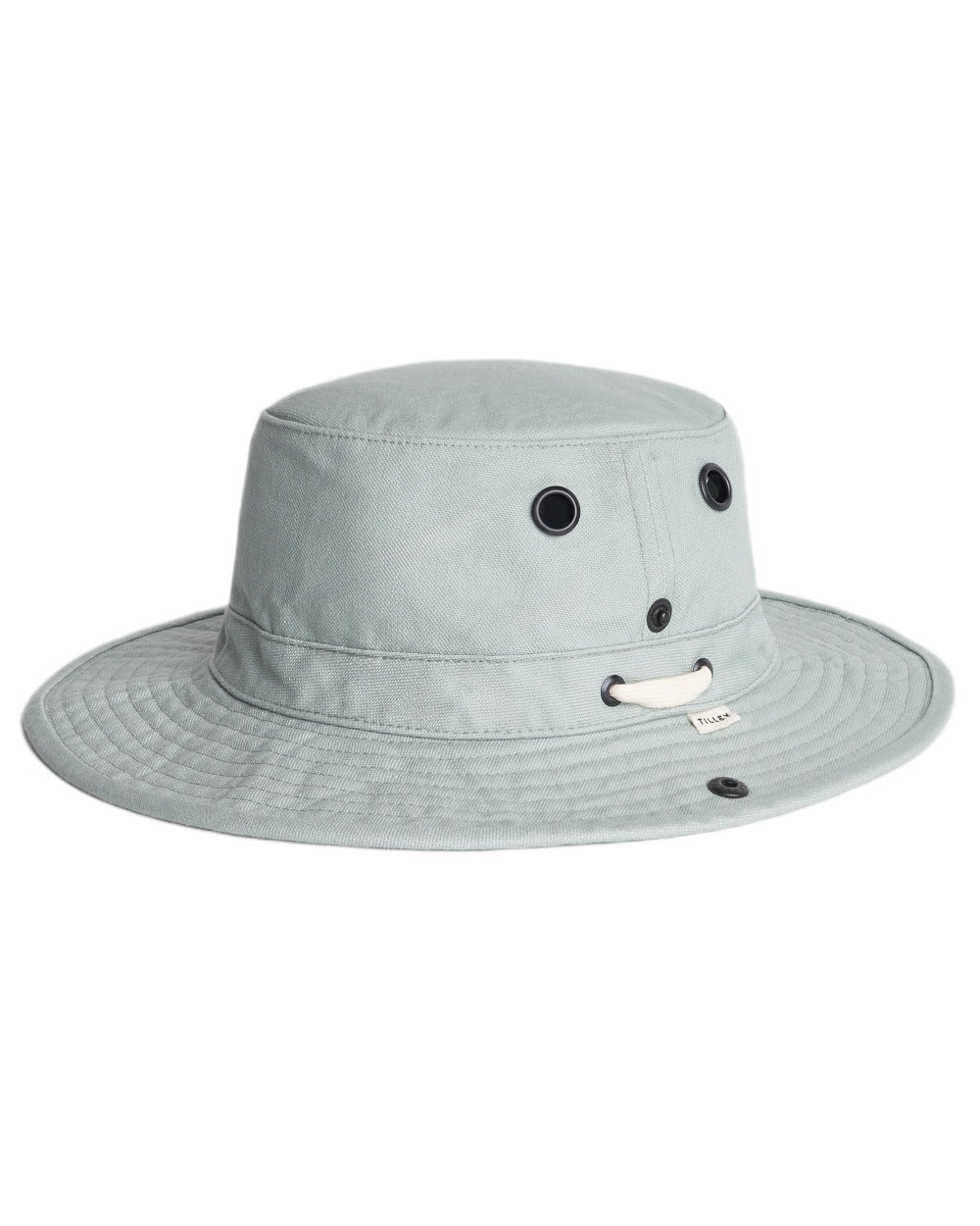 Mist Blue Coloured Tilley T3 Wanderer Hat on White background 