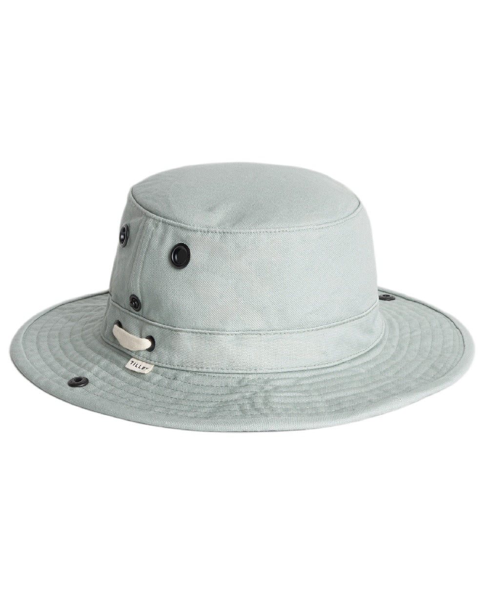 Mist Blue Coloured Tilley T3 Wanderer Hat on White background 