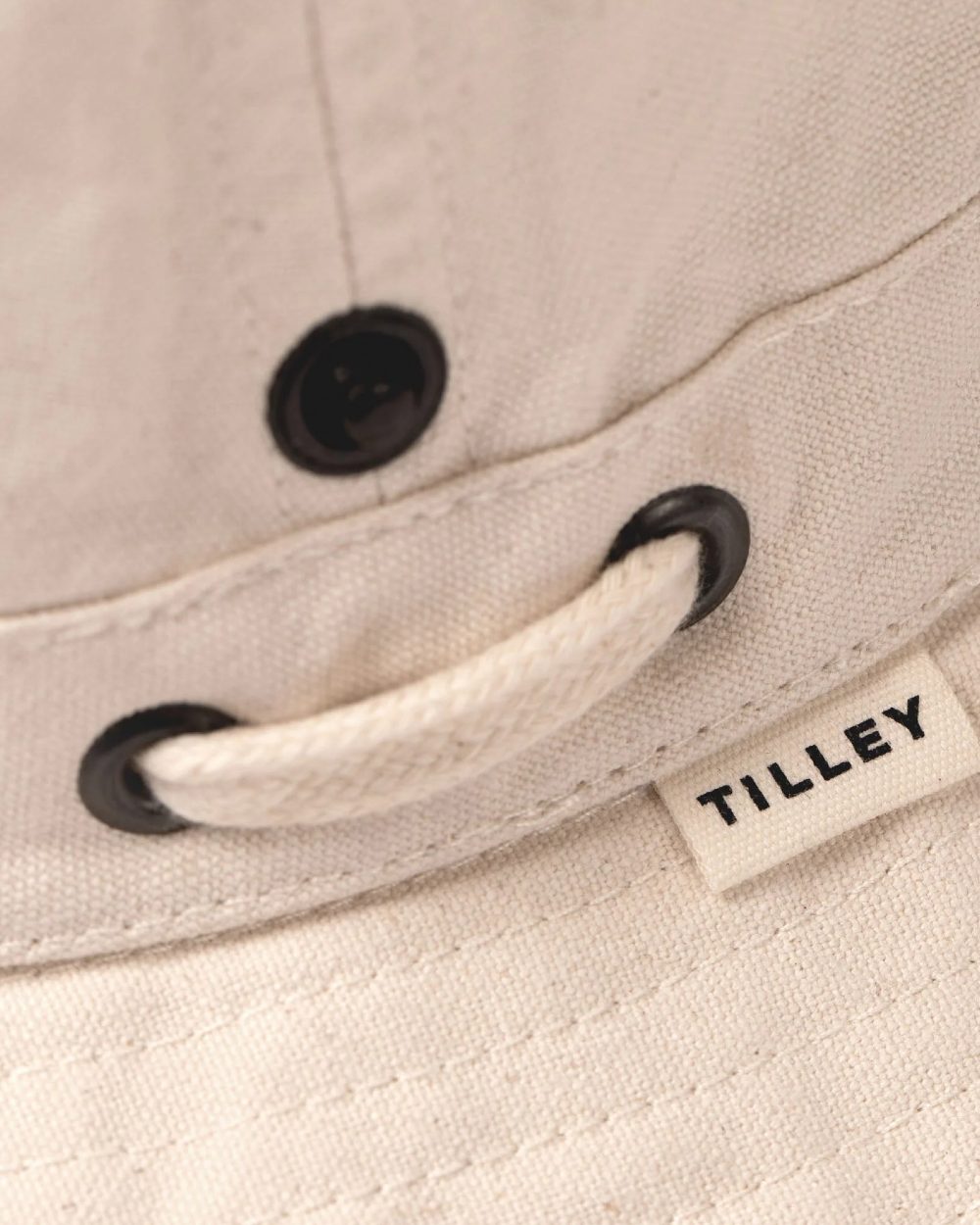 Natural coloured Tilley T3 Wanderer Hat on White background 