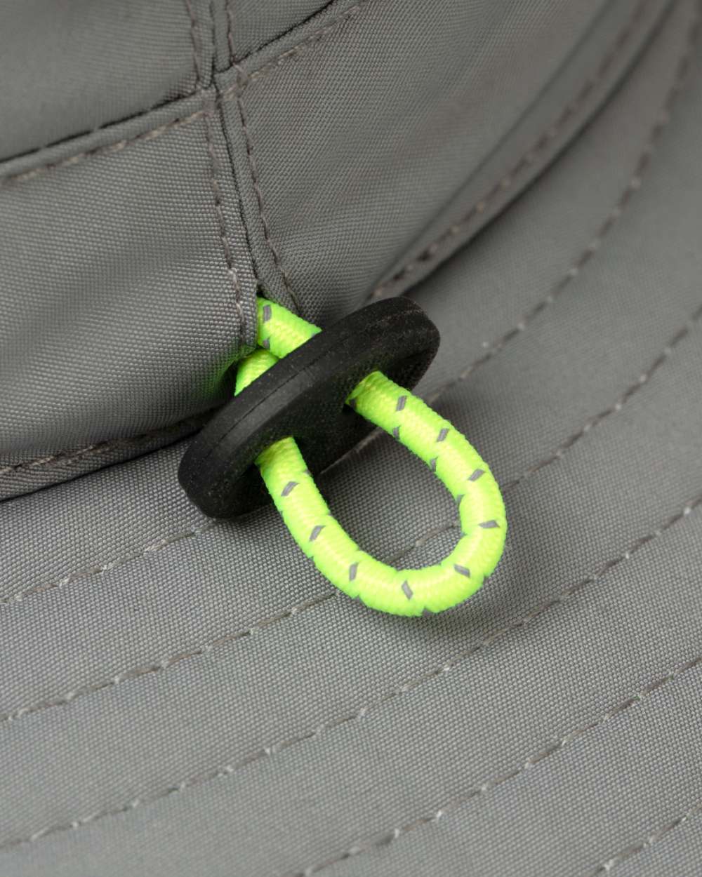 Grey Green coloured Tilley TWS1 All Weather Hat on white background 