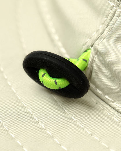 Stone Green coloured Tilley TWS1 All Weather Hat on white background 