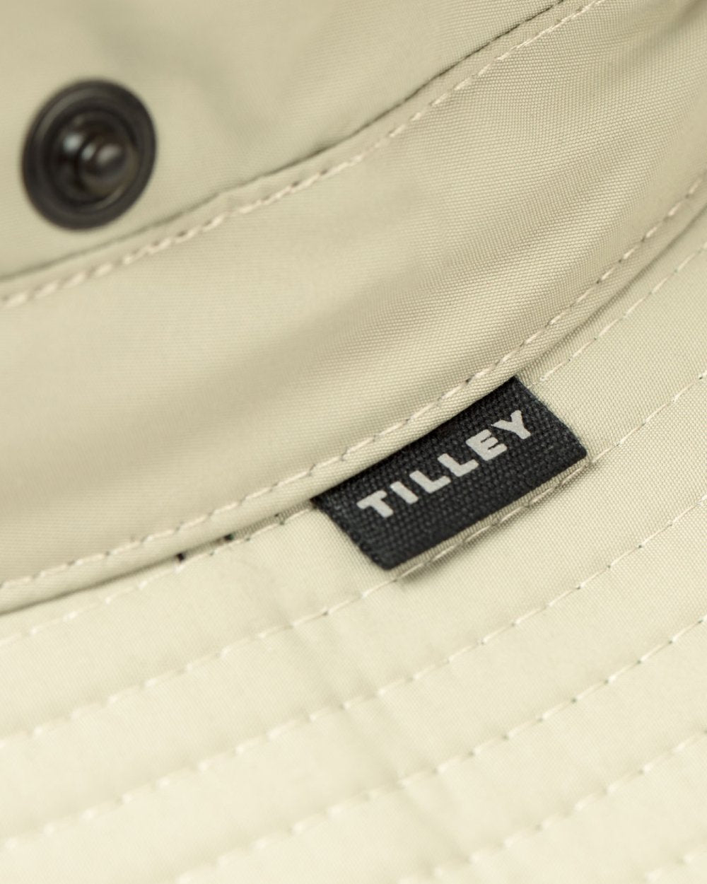 Stone Green coloured Tilley TWS1 All Weather Hat on white background 