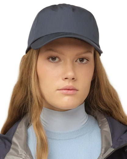 Dark Navy Coloured Tilley The Thermashield Cap on white background 