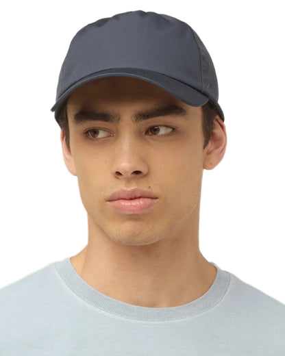 Dark Navy Coloured Tilley The Thermashield Cap on white background 