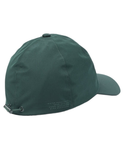 Evergreen Coloured Tilley The Thermashield Cap on white background 