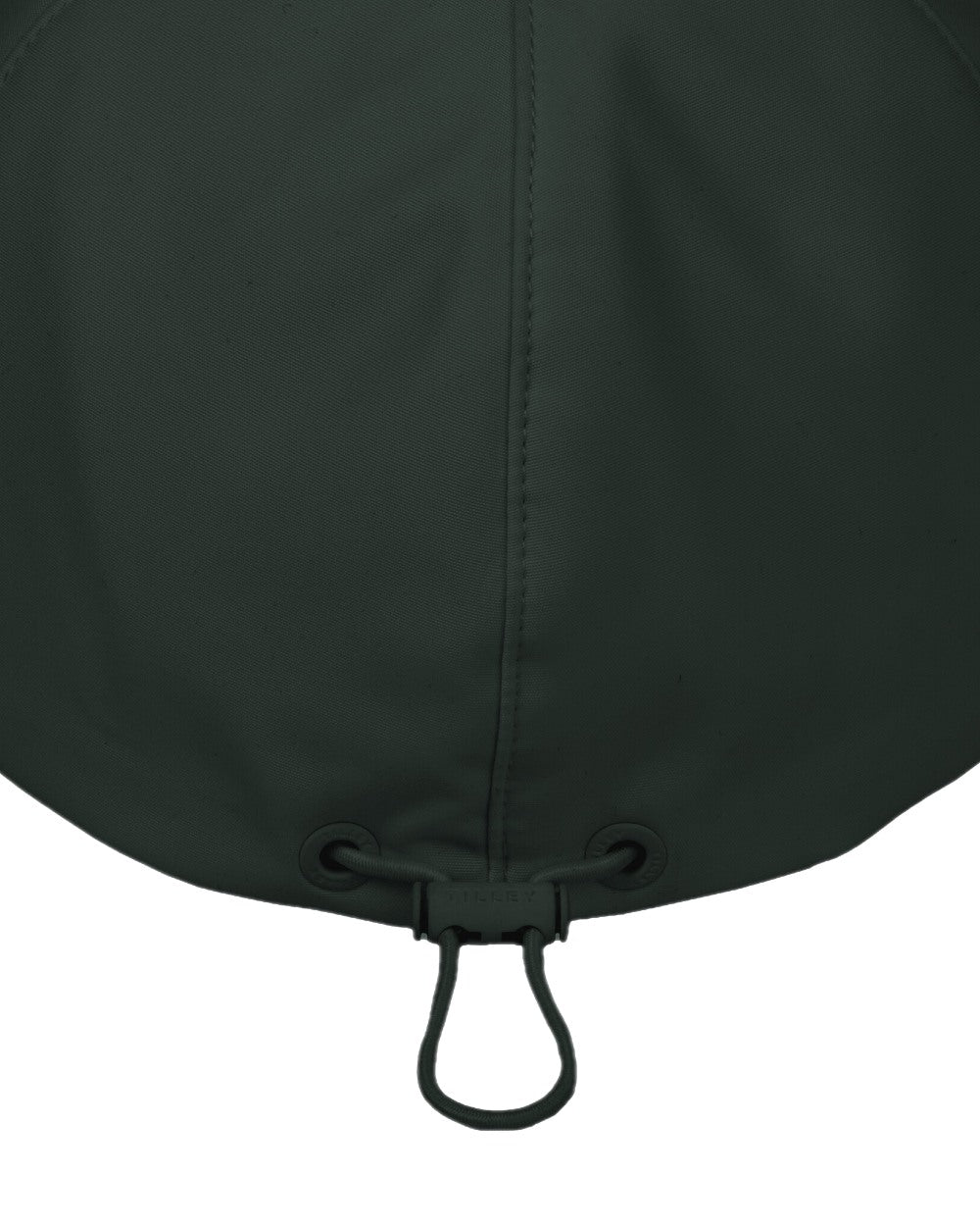 Evergreen Coloured Tilley The Thermashield Cap on white background 