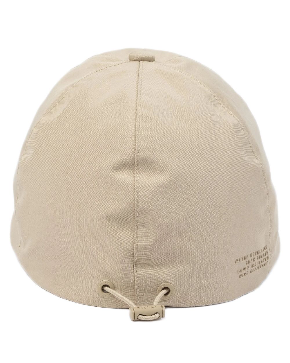 Safari Tan Coloured Tilley The Thermashield Cap on white background 