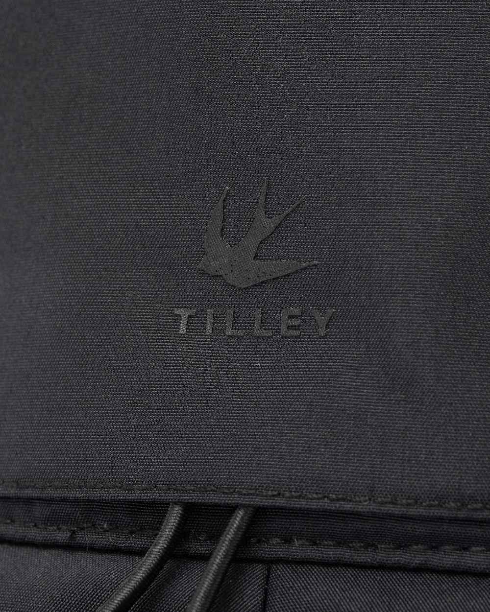 Black Coloured Tilley Thermashield T1 on white background 