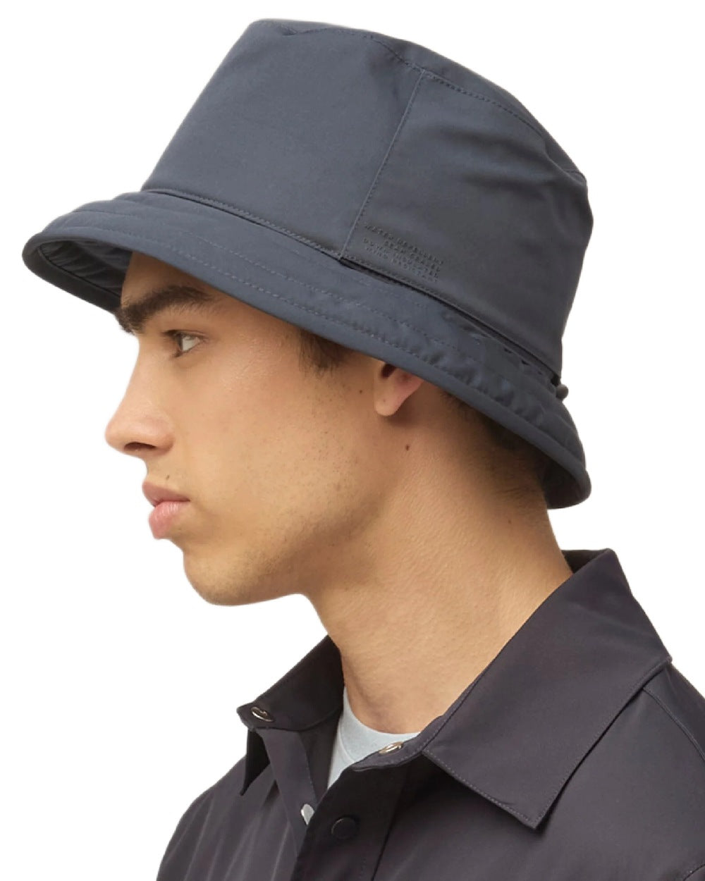 Dark Navy Coloured Tilley Thermashield T1 on white background 