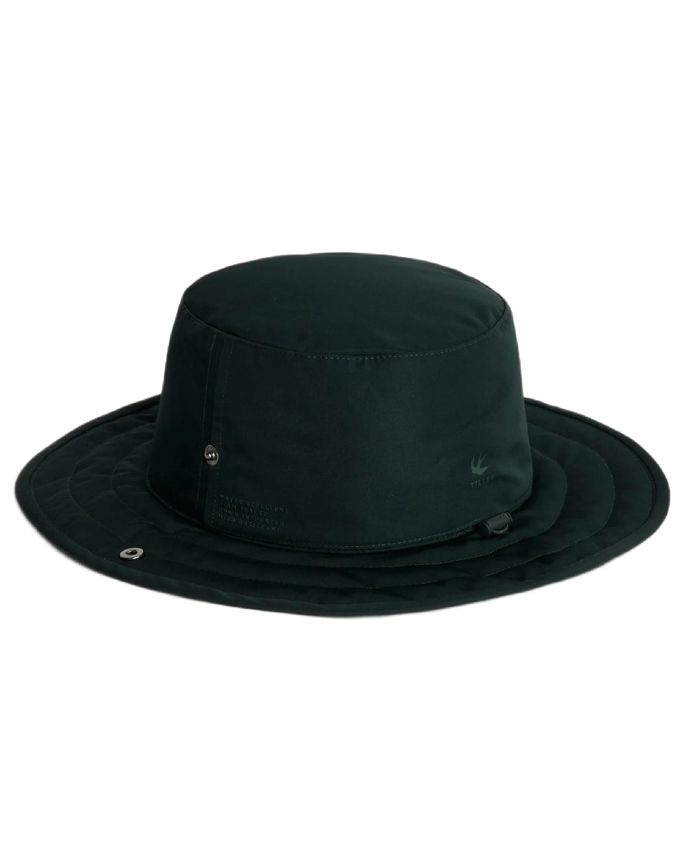 Evergreen Coloured Tilley Thermashield T3 on white background 