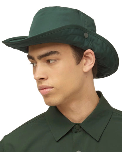 Evergreen Coloured Tilley Thermashield T3 on white background 