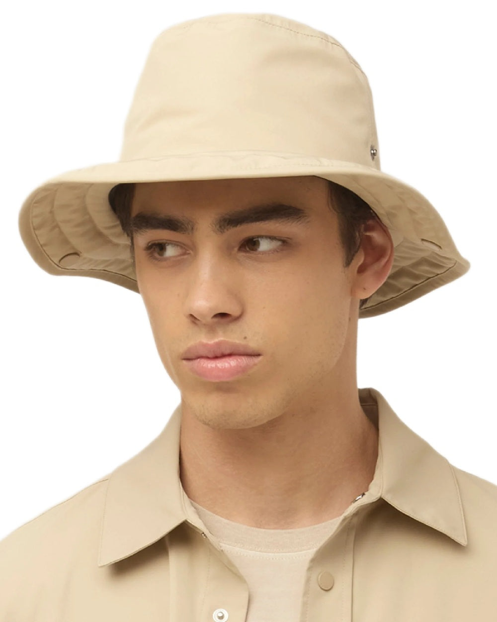 Safari Tan Coloured Tilley Thermashield T3 on white background 