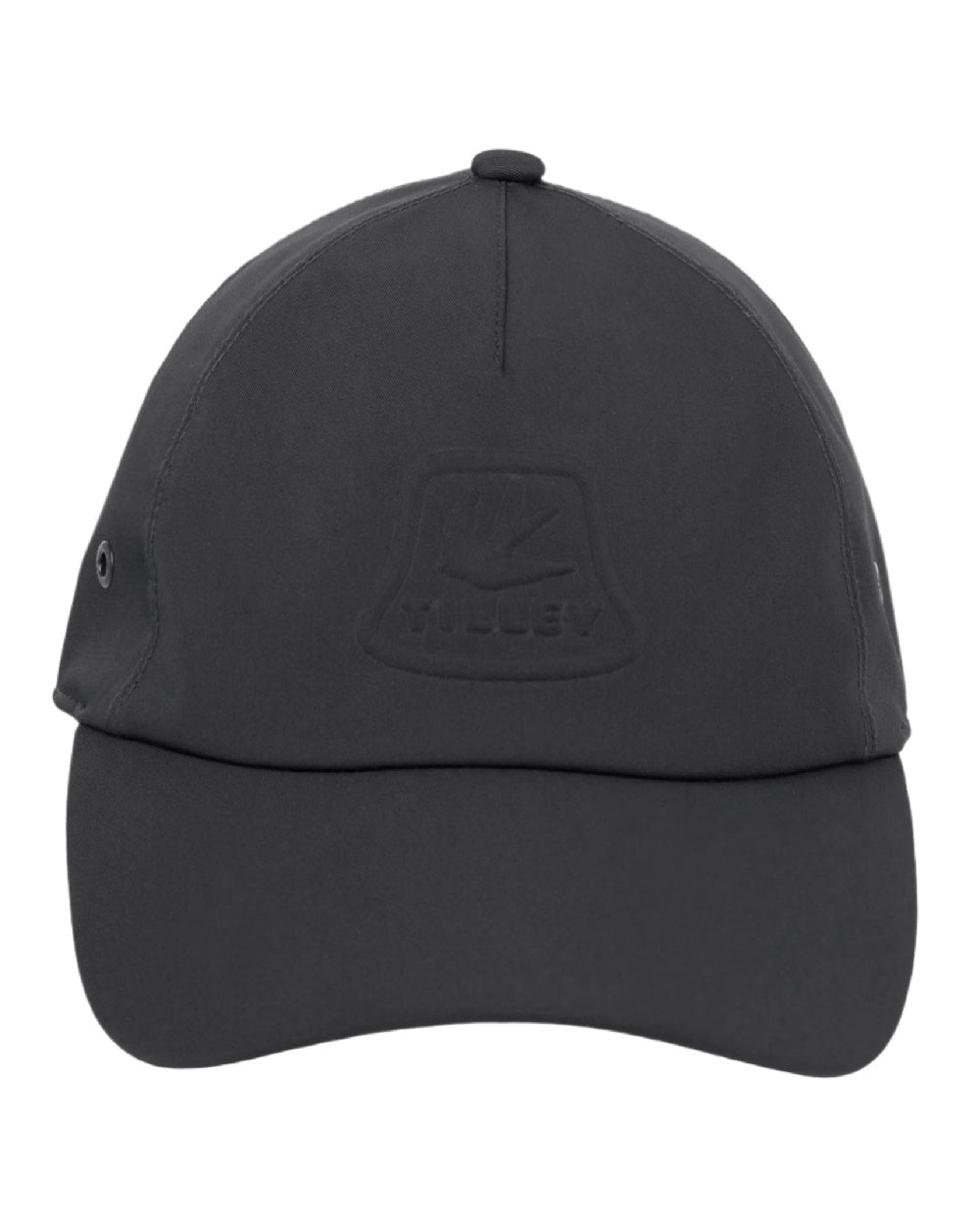 Black Coloured Tilley Travelers Cap on white background 