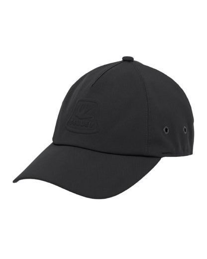 Black Coloured Tilley Travelers Cap on white background 