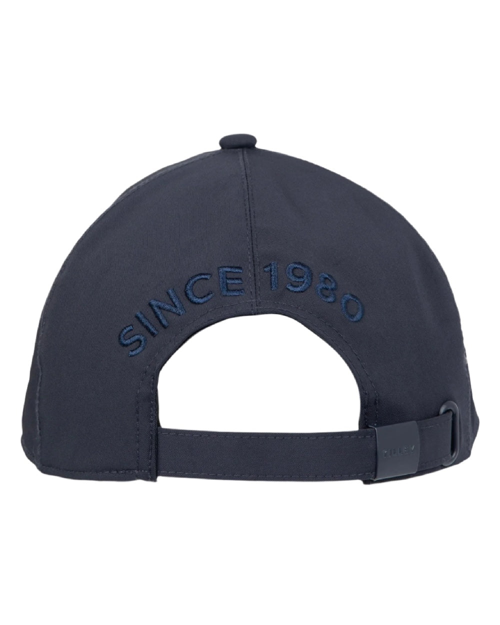 Navy Coloured Tilley Travelers Cap on white background 