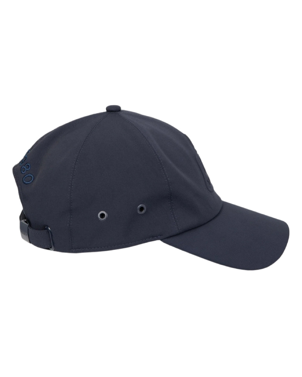 Navy Coloured Tilley Travelers Cap on white background 