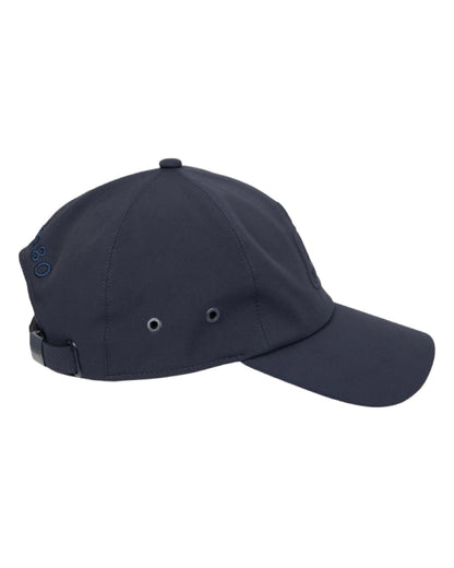 Navy Coloured Tilley Travelers Cap on white background 