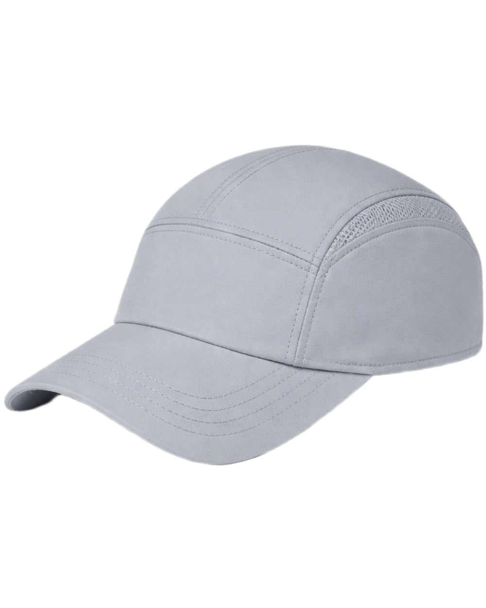 Mist Blue coloured Tilley Airflo Cap on white background 