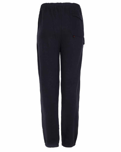 Back view Navy work joggers TuffStuff Comfort Work Trouser in Navy 