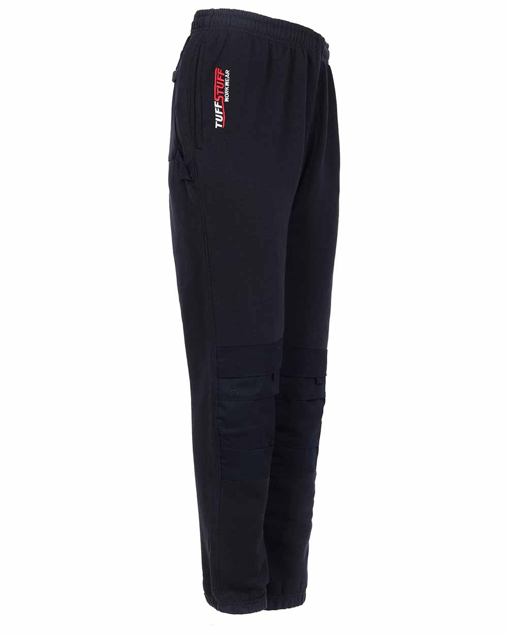 Side view Navy work joggers TuffStuff Comfort Work Trouser in Navy 