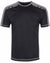 TuffStuff Elite T-shirt in Black with grey trim #colour_black