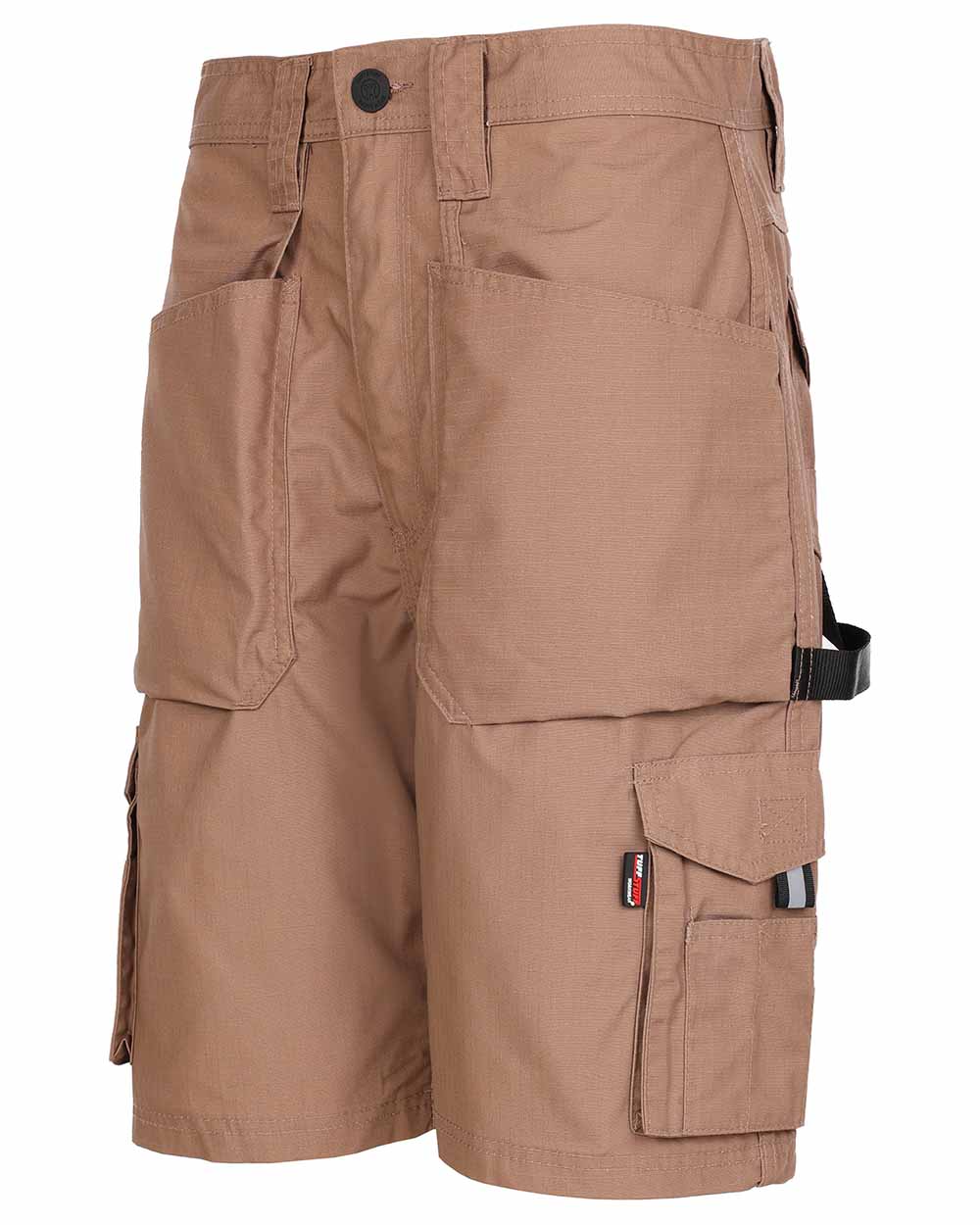 Large side pockets Tuffstuff Enduro Work Shorts in Sand 