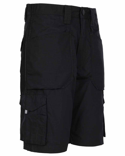 Hip holster pockets Tuffstuff Enduro Work Shorts  in Black 