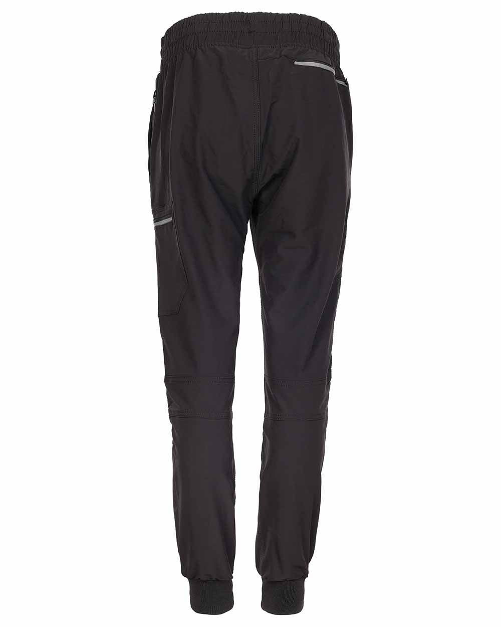 Black Coloured TuffStuff Hyperflex Trouser On A White Background