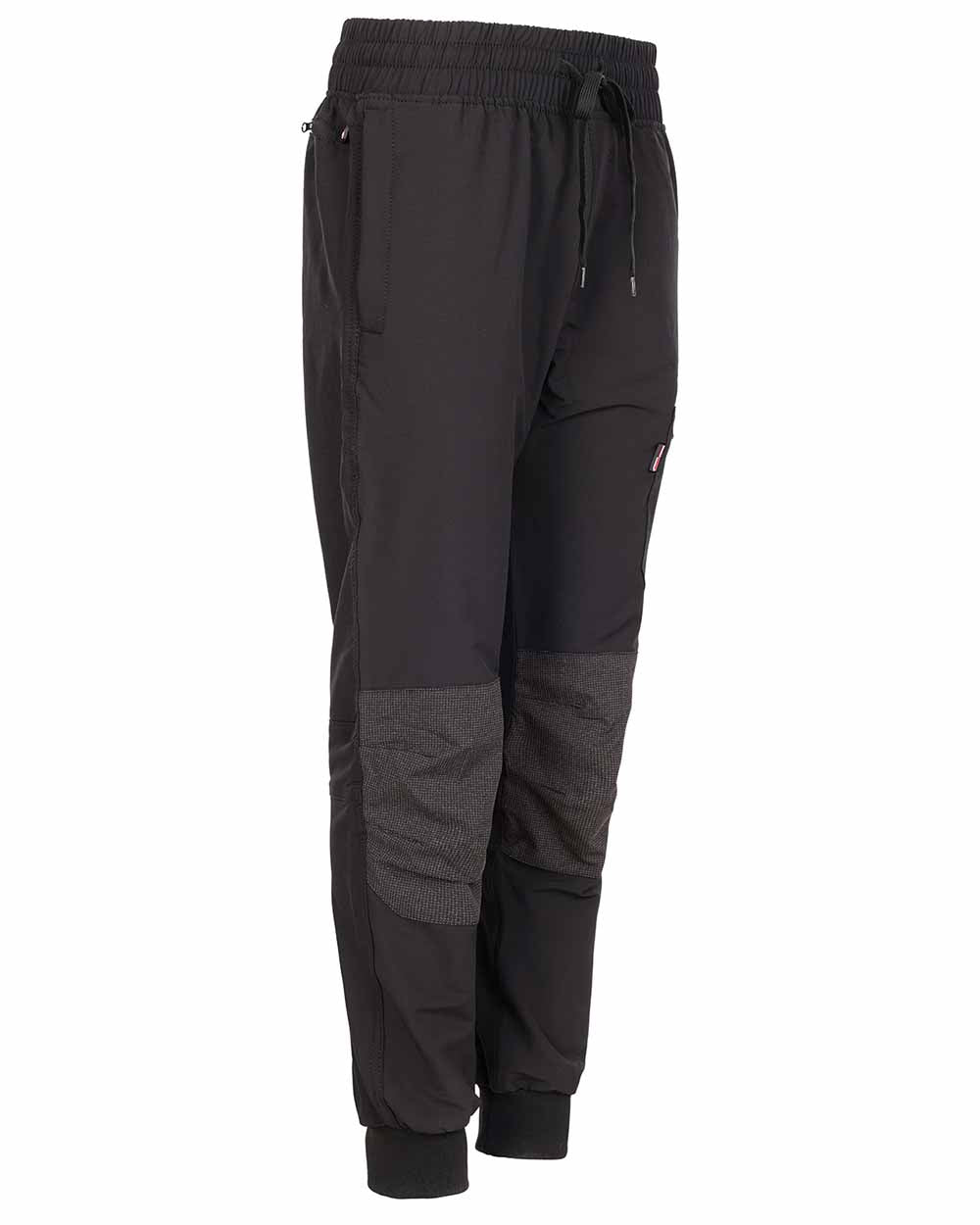 Black Coloured TuffStuff Hyperflex Trouser On A White Background