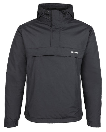 Black coloured Tuffstuff Sutherland Unlined Windbreaker on white background 