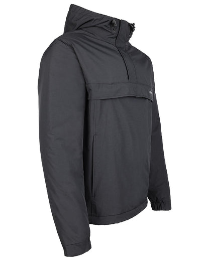 Black coloured Tuffstuff Sutherland Unlined Windbreaker on white background 