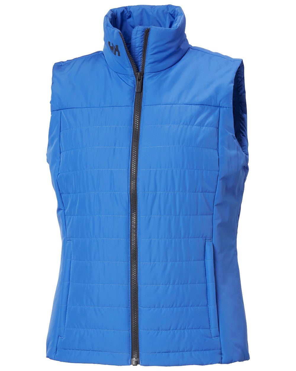 Ultra Blue Coloured Helly Hansen Womens Crew Insulated Vest 2.0 On A White Background 