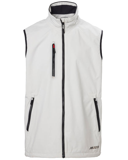 Platinum Coloured Musto Corsica Gilet 2.0 On A White Background 