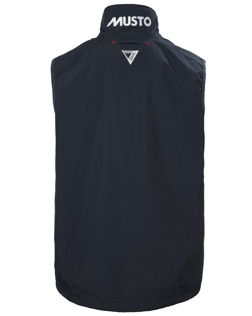 True Navy Coloured Musto Corsica Gilet 2.0 On A White Background 