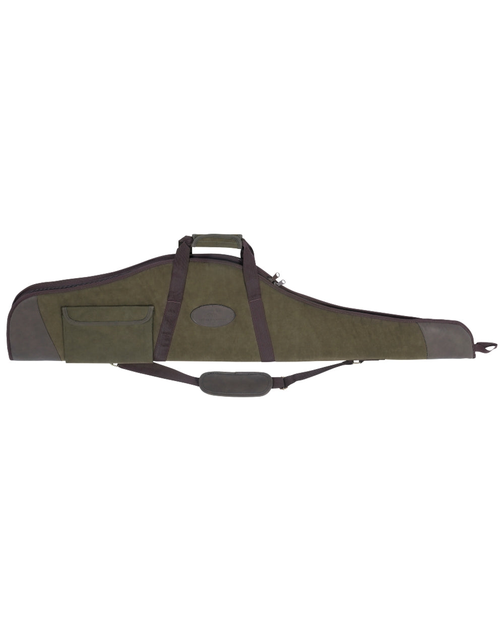 Khaki coloured Verney Carron Partridge Rifle Slip on white background 