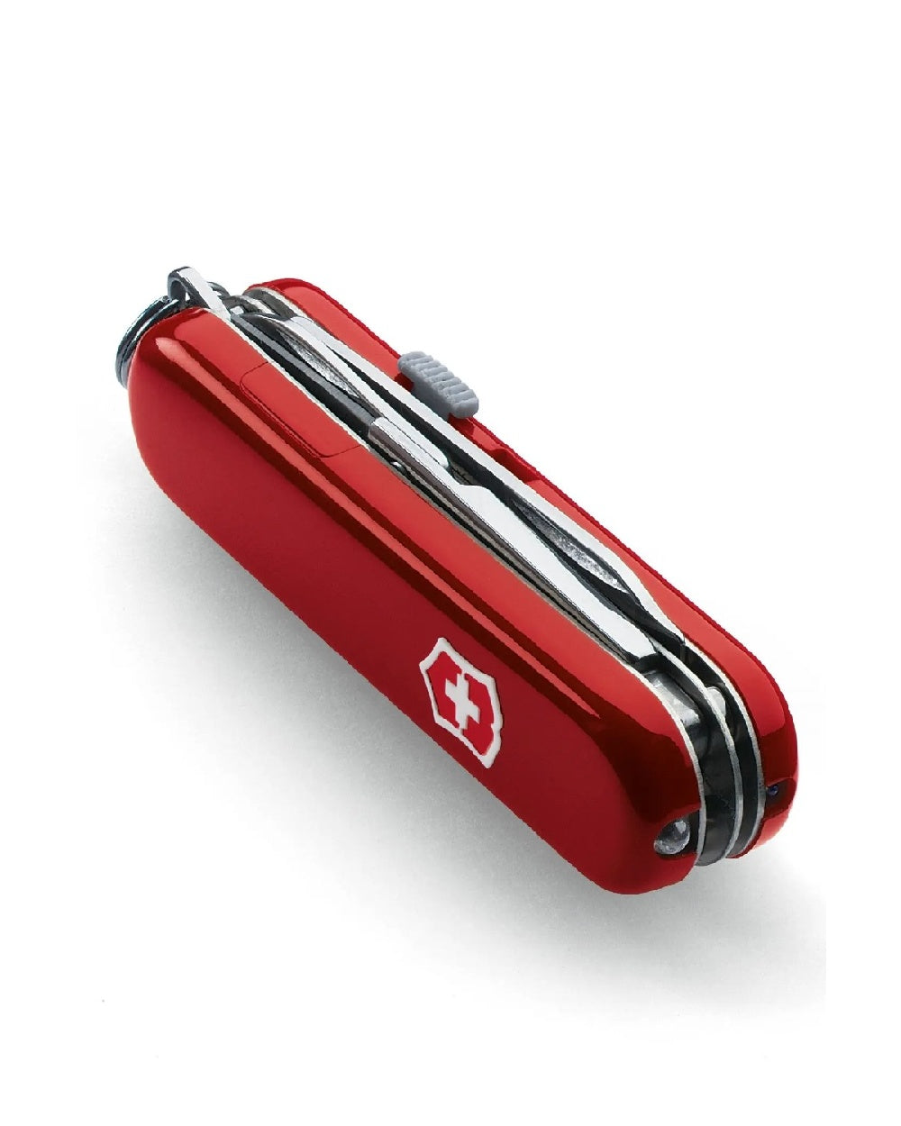 Victorinox Midnite Manager Swiss Army Medium Pocket Knife with LED Light in Red 