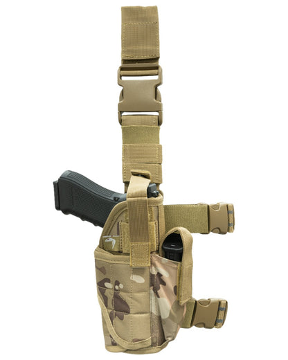 VCAM Coloured Viper Adjustable Holster on white background 