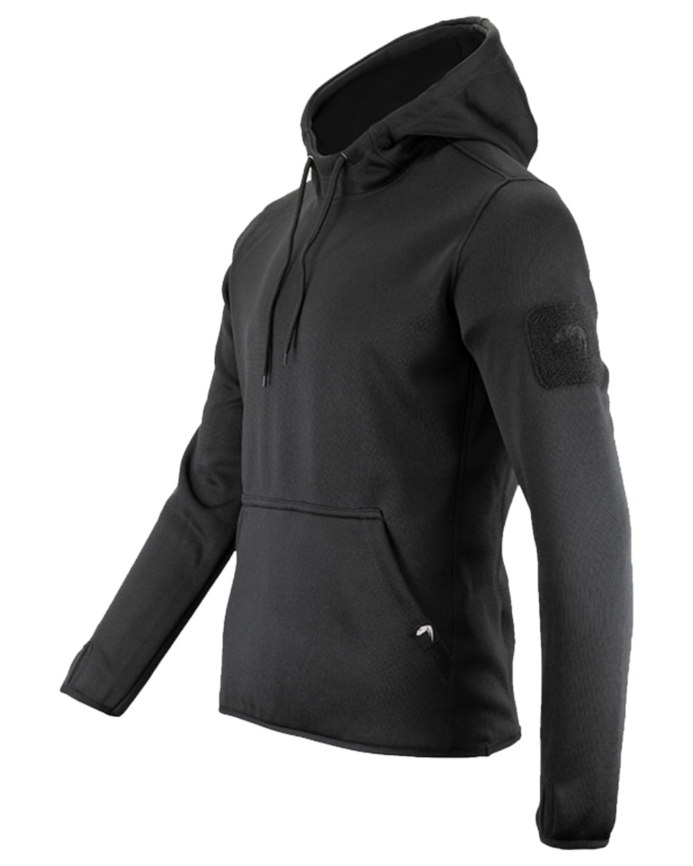 Black Coloured Viper Armour Hoodie on white background 