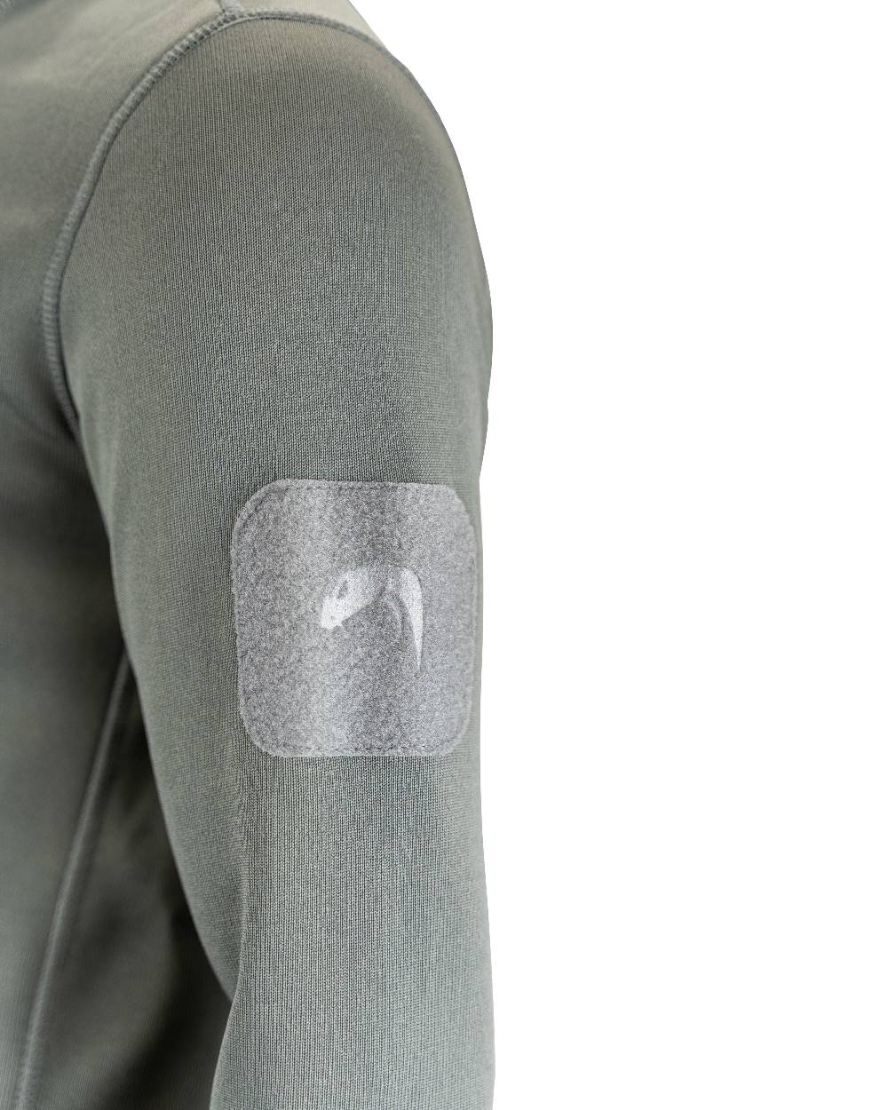 Titanium Coloured Viper Armour Hoodie on white background 