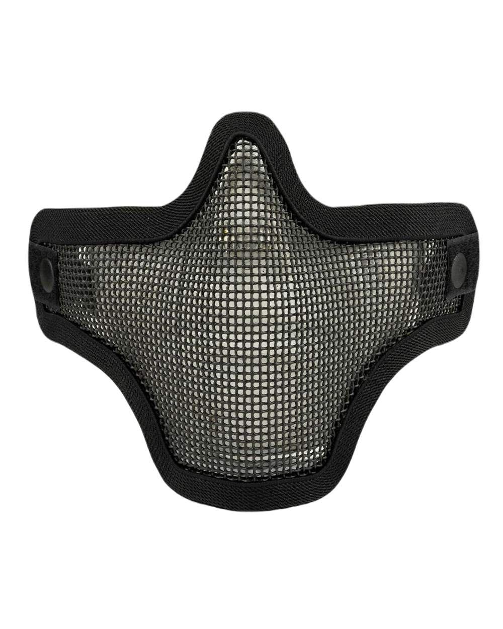 Black Coloured Viper Crossteel Face Mask on white background 