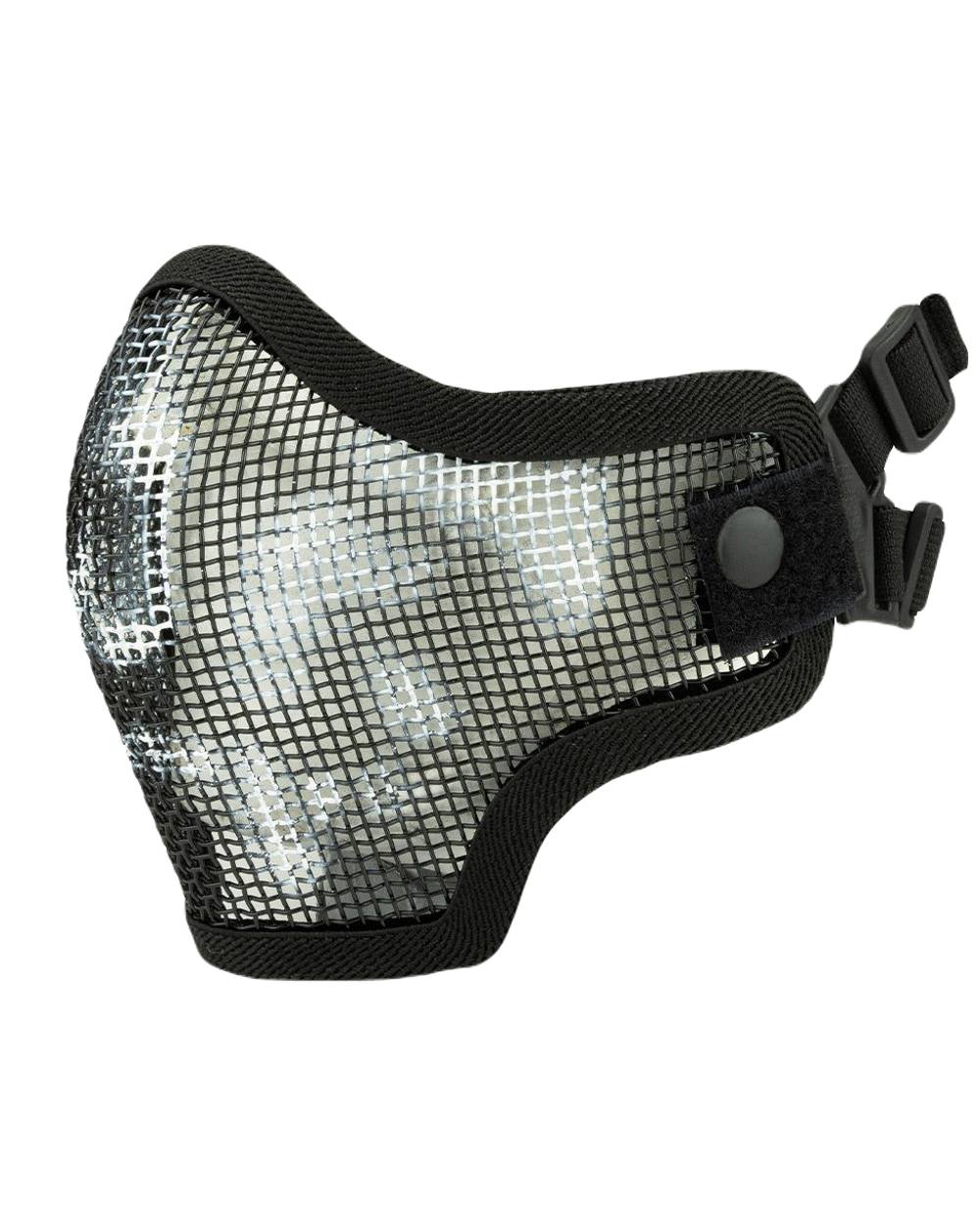 Black Coloured Viper Crossteel Face Mask Skull on white background 