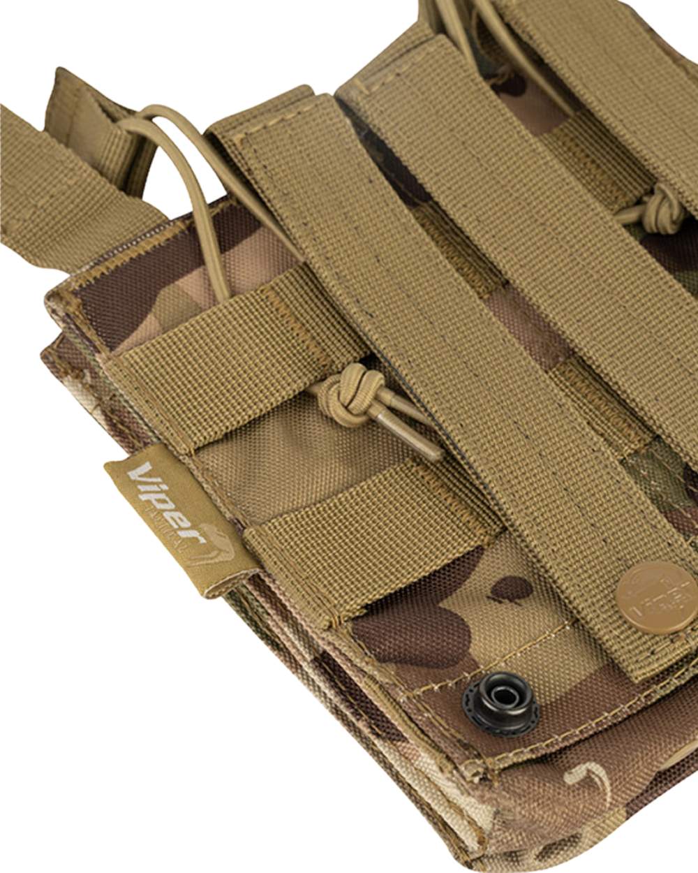 VCAM Coloured Viper Double Duo Mag Pouch on white background 