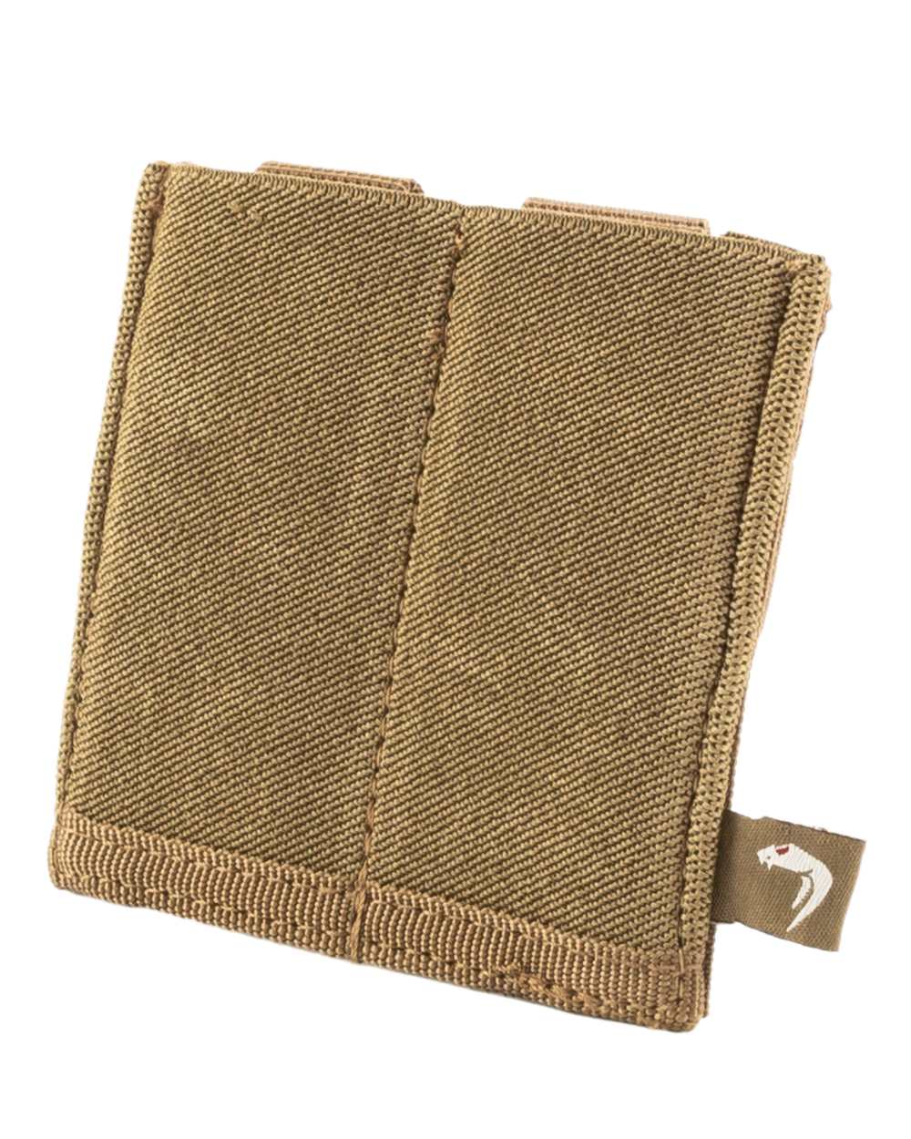 Dark Coyote Coloured Viper Double Pistol Mag Plate on white background 