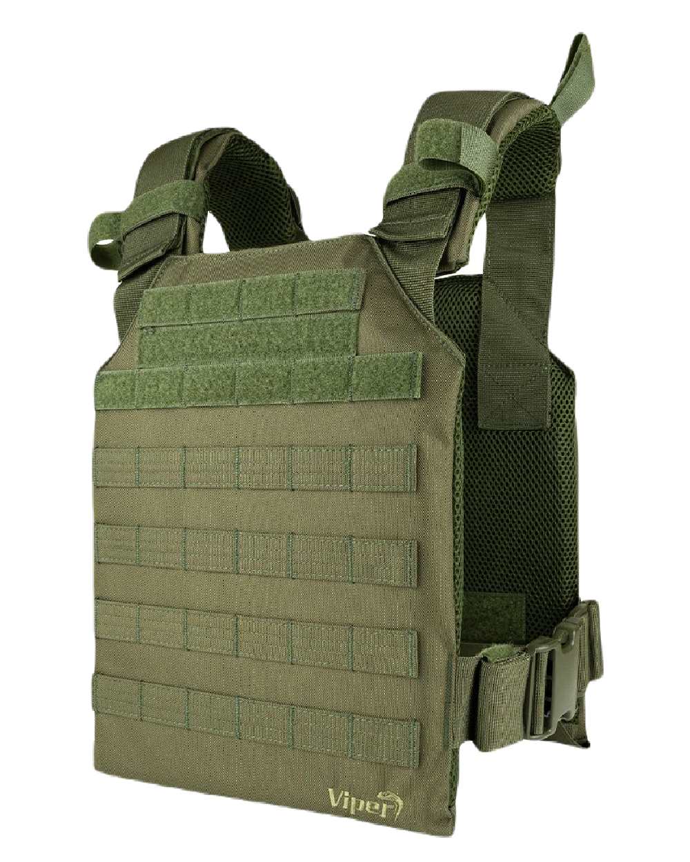 Green Coloured Viper Elite Carrier on white background 