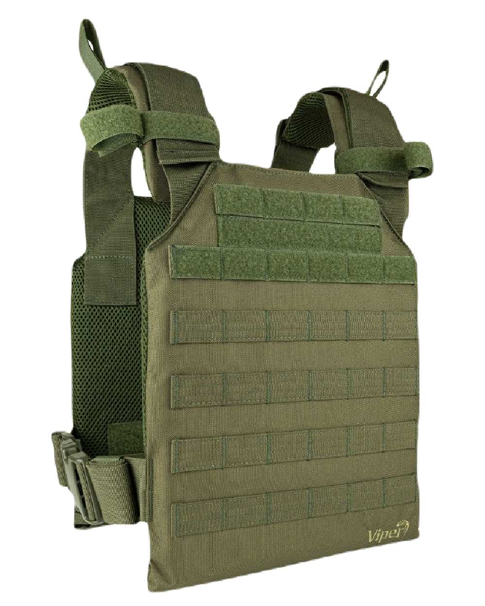 Green Coloured Viper Elite Carrier on white background 