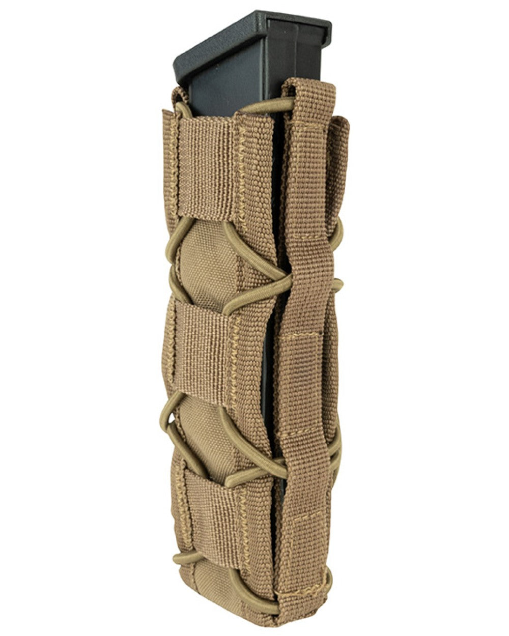 Dark Coyote Coloured Viper Elite Extended Pistol Mag Pouch on white background 