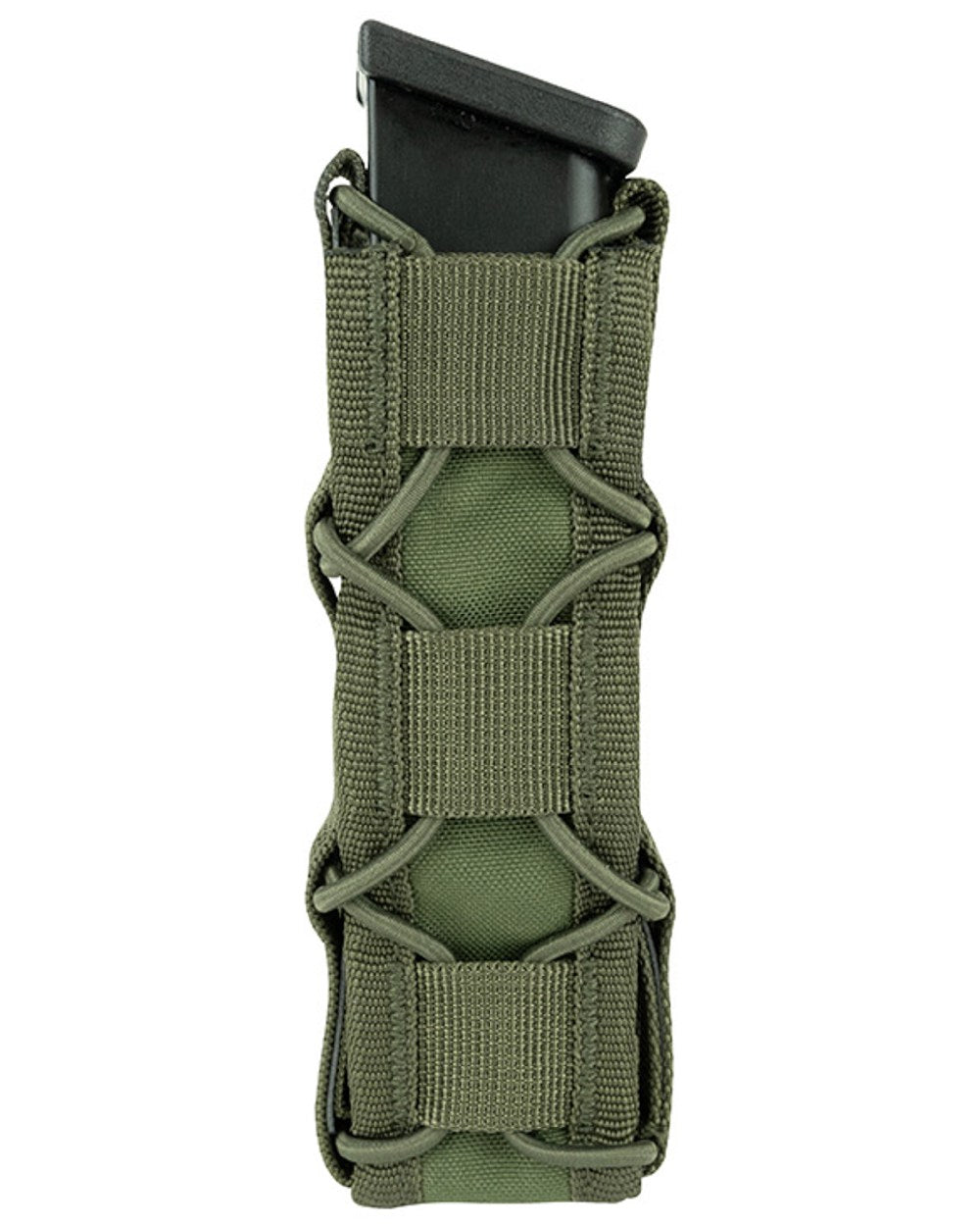 Green Coloured Viper Elite Extended Pistol Mag Pouch on white background 